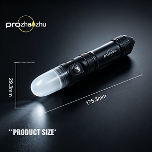 ไฟ LED ดำน้ำใต้น้ำ 4000LM IP68 กันน้ำลึก 100 เมตร ชาร์จซ้ำได้ ใช้แบตเตอรี่ 21700 พร้อมไฟสัญญาณแบบ Strobe สำหรับดำน้ำกลางคืนในอุโมงค์ - Product Image 4
