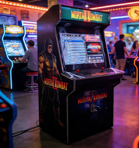 เครื่องเกมอาร์เคดคลาสสิก <span class=keywords><strong>Mortal</strong></span> <span class=keywords><strong>Kombat</strong></span> II จอ LCD ขนาด 32 นิ้ว |   ตู้เกมต่อสู้สำหรับ 2 ผู้เล่น สำหรับใช้ในเชิงพาณิชย์และที่บ้าน - Product Image 1