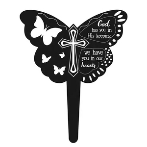 Inserto per pavimento in metallo lapide cimitero metallico simpatizza con l'arredamento del giardino del Patio esterno - Product Image 4