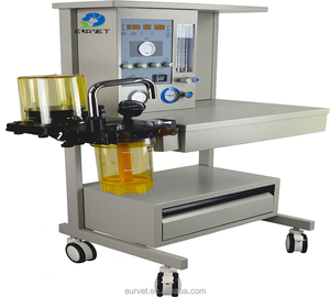 Vaporisateur médical EUR PET <span class=keywords><strong>Machine</strong></span> d'anesthésie Écran d'affichage à LED Appareil respiratoire d'anesthésie Equipement vétérinaire - Product Image 2