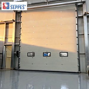 <span class=keywords><strong>Porte</strong></span> <span class=keywords><strong>sectionnelle</strong></span> industrielle automatique à levage vertical, <span class=keywords><strong>porte</strong></span> <span class=keywords><strong>de</strong></span> <span class=keywords><strong>garage</strong></span> étanche, panneau sandwich isolé, entrée d'entrepôt - Product Image 1