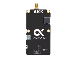 AKK Alpha 10 10W VTX รองรับระบบเสียงอัจฉริยะ 5.8GHz 80CH กำลังไฟ 10W 7W 5W 3W 1W ปรับเปลี่ยนได้ วิดีโอพลาสติก AKKAlpha10 - Product Image 1