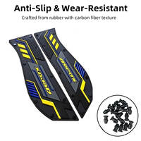 Repose-pieds en caoutchouc antidérapant pour moto Yamaha NVX AEROX 155 V2