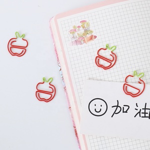 Kẹp Giấy Hình Quả Táo Và Chai Hai Màu - Product Image 4