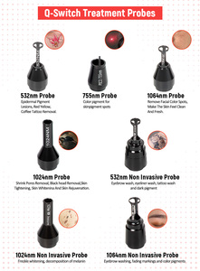 2 In 1 <b>Standing</b> Q-<b>Switched</b> Nd:Yag (1064 532 1320) Pigment Removal Equipment Pore Acne Treatment Adjustable - Product Image 3