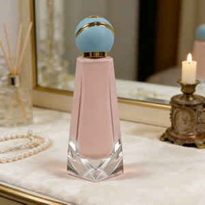 Custom Empty Glass Fine Mist Spray Perfume <b>Bottle</b> with Gold Lid Middle East Style - Product Image 3