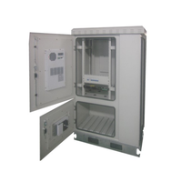 Gabinete Exterior Personalizado W-TEL Telecom, Caja de Control Exterior de Acero Inoxidable NEMA, 16U 18U 22U 27U, IP67, Impermeable y a Prueba de Polvo