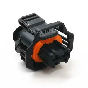 Conector injetor diesel pré-fio 2 pinos, injetor de combustível fêmea 2 p, espessura, sensor de pigmento, conector de áudio e vídeo preto rolo