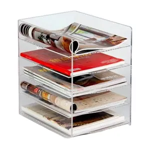 Clear Acrylic Filing Cabinet