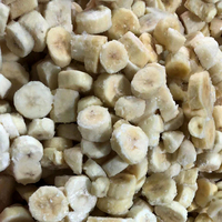 IQF de alta calidad entero congelado plátano dulce en rodajas a granel embalaje de cartón patrón de trozo de coco producto de fruta congelada al por mayor