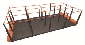 Arrivées commerciales : Parcours d'obstacles Ninja Warrior pour adultes, barre de singe, obstacle de type Formula, aluminium, 8 personnes, extérieur, âges 8-45 - Product Image 6
