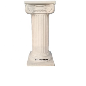 Columna de piedra de mármol beige tallada a mano <span class=keywords><strong>Capital</strong></span> Piedra Columna romana <span class=keywords><strong>Capital</strong></span> - Product Image 6