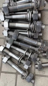 Nhiệm vụ nặng nề thép không gỉ SS SUS 304 316 316L A2 A4 70 80 Hex đầu bu lông <span class=keywords><strong>Nut</strong></span> phẳng mùa xuân máy giặt loại M22 M24 M30 M36 bu lông - Product Image 5