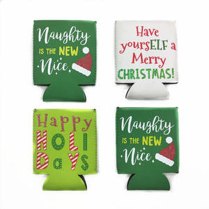 Manchon isotherme personnalisé en néoprène imperméable pour canettes, support de bouteille en caoutchouc par sublimation - Product Image 6