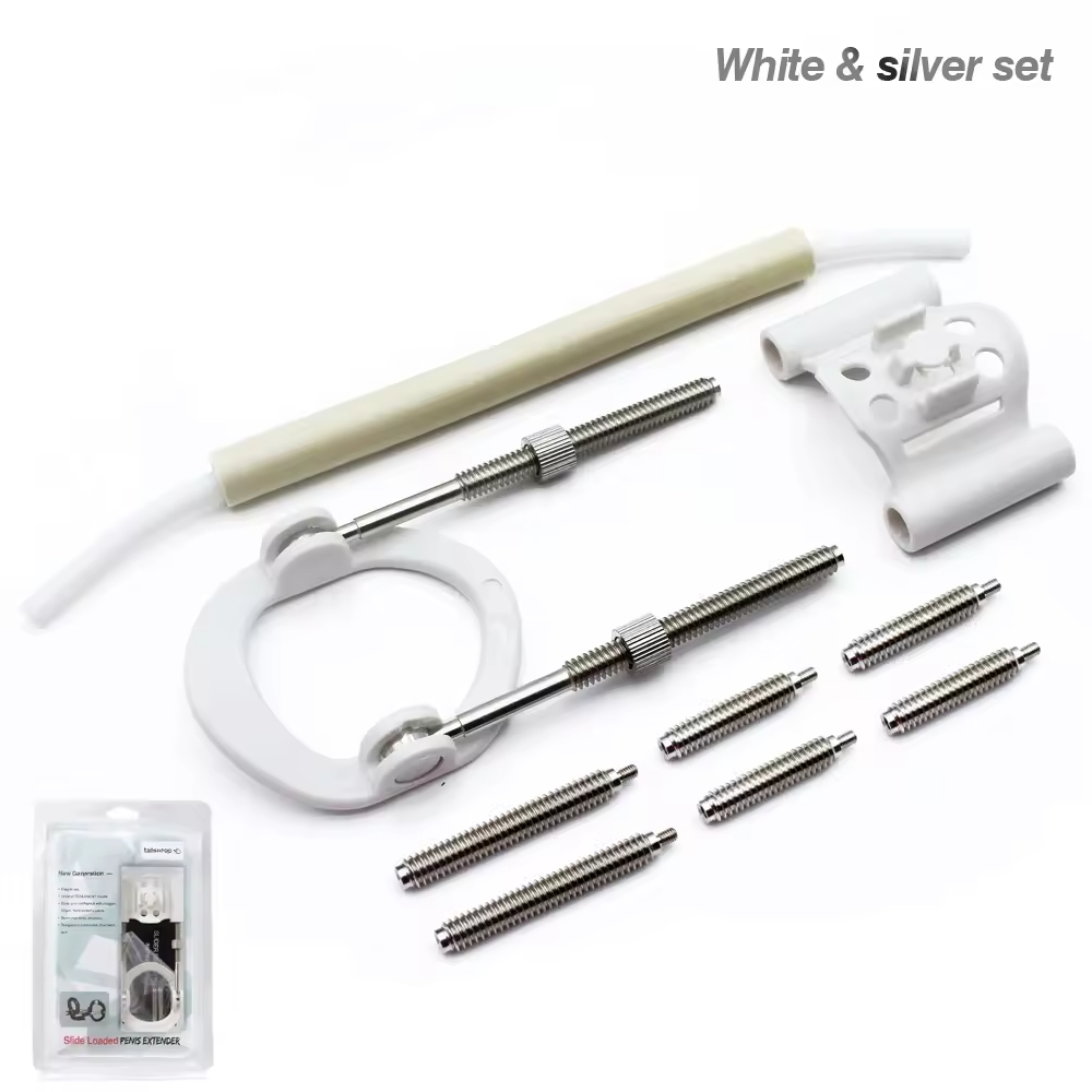Ensemble blanc et argent