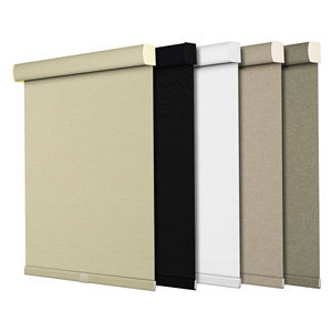 खिड़कियों के लिए ब्लैकआउट रोलर अंधा, कैसेट वैलेंस थर्मल इन्सुलेटेड यूव सुरक्षा - Product Image 1