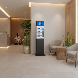 Estación de Carga para Teléfonos de 8 Puertos Fácil de Usar para Restaurantes, Centros de SPA, MIA Pro, Casillero de Carga y Almacenamiento Seguro para Centros Comerciales, Bares y Cafeterías - Product Image 6