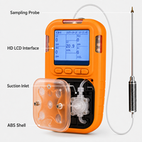Détecteur de gaz multi-émissions portable HIREP PH3 Phosphine à aspiration par pompe, moniteur de sécurité industriel haute précision avec écran LCD, IP66, ATEX, CE, 0-2000ppm