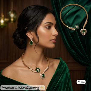 A.D Alloy Women's Necklace Earring Ring <b>Set</b> Gold Plated Crystal Rhinestone Channel <b>Set</b> Geometric Design High Quality Customized - Product Image 2