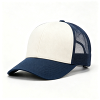 Gorra Trucker Estructurada al por Mayor con Logotipo Bordado Personalizado, Visera Curva Rígida, Malla Trasera, 6 Paneles, Gorra Trucker de Algodón