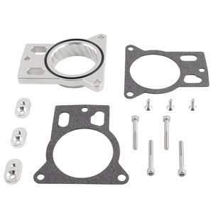 Espaciador de cuerpo de aceleración Auso-Racing de 45 mm de aleación de aluminio para Chevrolet Silverado 1500 2500 3500, mejora de rendimiento - Product Image 2