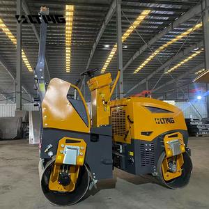 2025 Equipo de construcción de carreteras 1.5ton Rodillos de carretera Precio Compactador 1500kg Motor diésel Rodillo de carretera - Product Image 4
