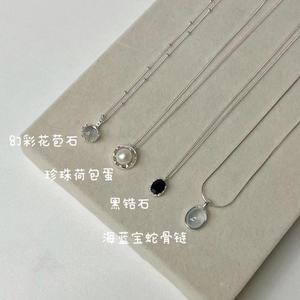 Collar con Colgante de Diablo de Plata Pura S925 de Alta Gama, Diseño de Nicho Pequeño con Personalidad de Fantasma Genial, Cadena para Sudadera Neutral - Product Image 5