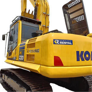 Excavadora de orugas Komatsu de segunda mano, en buen estado, con componentes básicos, motor de bomba de motor - Product Image 1