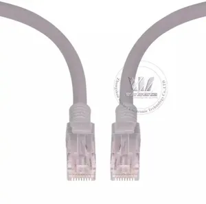Cables de comunicación de servicio OEM PVC o chaqueta RoHS 3 pies 6 pies 20 pies 100 pies cable LAN RJ45 cat 6 Cable de conexión blindado
