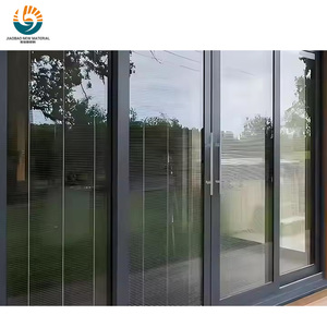 Di alta qualità bianco <span class=keywords><strong>PVC</strong></span> Upvc porta di vetro scorrevole ignifugo suono isolato Interior Design appartamenti casa uffici camere da letto porta - Product Image 3