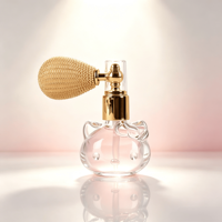 Populaire auprès des femmes et des enfants, flacon de parfum rechargeable de 10 ml avec poudre scintillante, vaporisateur à air comprimé, contenants et emballages cosmétiques