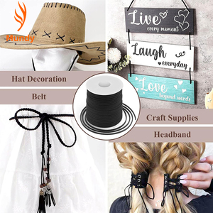 Cordón de Cuero Sintético para Hacer Joyas, Tiras de Cuero para Manualidades, Lazos para Decoración, Envoltura de Regalos, Cintas para Joyería, Atrapasueños - Product Image 4