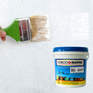 NOROO NANPAO Premium Exterior Paint 903 White Acrylic Liquid Coating for Building Use - Product Image 3