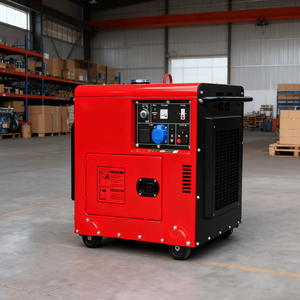 เครื่องกำเนิดไฟฟ้าดีเซลแบบเงียบพิเศษ ATS 5kva ถึง 12kva โครงเปิด ระบายความร้อนด้วยอากาศ พร้อมระบบสตาร์ทอัตโนมัติ  โครงสร้างทองแดงทั้งหมด  แบบเก็บเสียง - Product Image 1