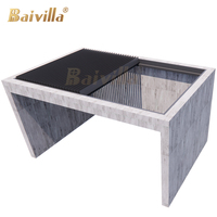 Personnalisé Moderne Luxuria Toit Pergola Mur-encastré Rétractable Hardtop Hangar Auvent Tente Smart Telo Empilable Revêtement en Poudre