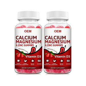 Gomitas de Calcio, Magnesio y Vitaminas de Marca Privada OEM para Adultos y Niños, Favorecen Huesos Fuertes y Saludables - Product Image 1