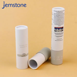 Fábrica física al por mayor cilindro de cartón tarro de papel embalaje caja redonda tubo de papel - Product Image 5