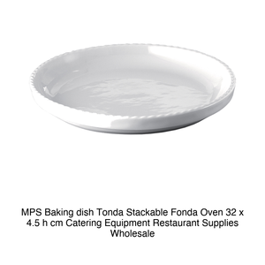 ถาดอบ MPS รุ่น Tonda แบบซ้อนได้ ขนาด 32 x 4.5 ซม. อุปกรณ์จัดเลี้ยง อุปกรณ์ร้านอาหาร ขายส่ง - Product Image 2