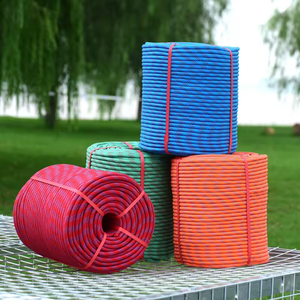 Cuerda de nailon trenzado de macramé de 10mm, 12mm, 14mm, 16mm, 18mm, cuerda de escalada, cuerdas de seguridad resistentes al desgaste - Product Image 1