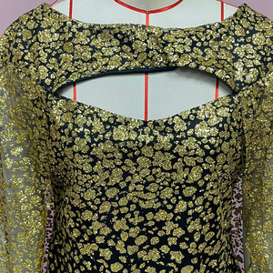 批发网眼女孩女装女装晚礼服母女派对礼服 - Product Image 4