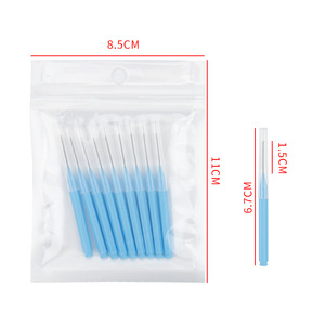 YOUXIN HQ Cepillo de Pestañas de Silicona Desechable, No Tóxico y Ecológico, 10 Unidades/Bolsa, Mini Cepillo para Lifting de Pestañas - Product Image 2