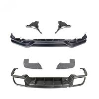 Kit carrosserie pour Porsche Cayenne 9Y0 2018+ : Lame avant, diffuseur arrière, lames arrière, spoiler