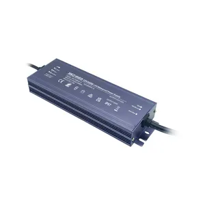 Waterproof 300W Led Power Supply IP67 Outdoor 12V 24V Constant Voltage Switching Driver For Led Strip Lighting