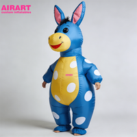 Costumes de mascotte d'âne de haute qualité et costume de mascotte d'âne gonflable pour défilé et fête