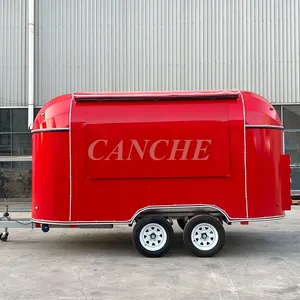 รถขายอาหารเคลื่อนที่กลางแจ้ง รถฟู้ดทรัค ขายฮอทดอก พิซซ่า กาแฟ พร้อมอุปกรณ์ครบครัน - Product Image 2