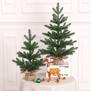 Fausses plantes <span class=keywords><strong>en</strong></span> <span class=keywords><strong>pot</strong></span> épicéa vert Premium artificiel à feuilles persistantes Mini table écologique arbre <span class=keywords><strong>de</strong></span> Noël <span class=keywords><strong>de</strong></span> haute qualité - Product Image 1