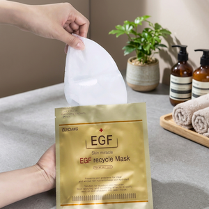 Masque facial en feuille de cristal EGF SKIN MIRACLE - Glycérine, à base de plantes, anti-âge, sans huile, sans parfum, éclaircissant, blanchissant, échantillon - Product Image 2