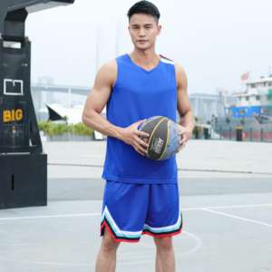 Camisetas de Baloncesto Personalizadas de Fábrica para Clubes y Equipos de EE. UU., Pantalones Cortos 100% Poliéster de Secado Rápido y Transpirables, Último Diseño Reversible - Product Image 1