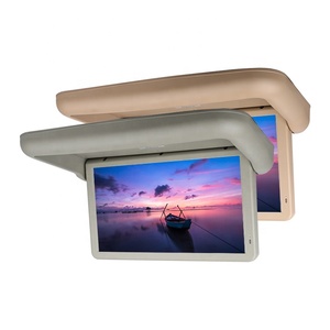 Commercio all'ingrosso <span class=keywords><strong>19</strong></span> pollici motorizzato Overhead TV HD <span class=keywords><strong>Android</strong></span> Display multimediale Monitor montato sul tetto per autobus flotta di intrattenimento - Product Image 1