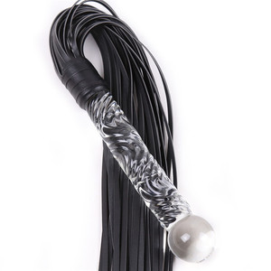 Látigo de cuero PU para Cosplay de pareja, látigo, palas, esclavo, juguete sexual para flirteo, BDSM - Product Image 6